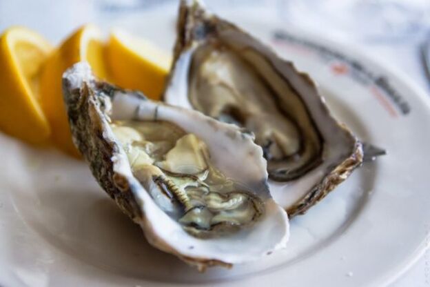 vitamins in oysters for potash