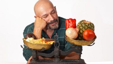 The impact of food on men's power